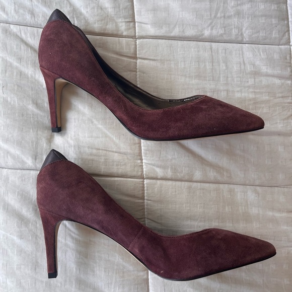 Sam Edelman Orella Suede Leather Pointed Toe Pump 7.5 - Picture 8 of 14